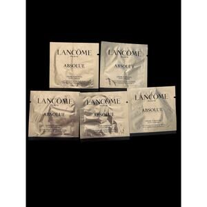 5 Lancôme Absolue Soft Cream Grand Rose Extracts Sample Size 1 ML Sealed New
